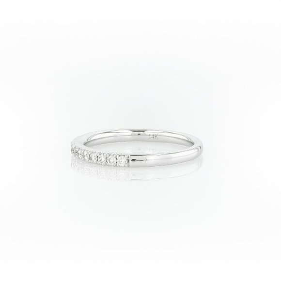 Pavé Diamond Ring in 14k White Gold (1/4 ct. tw.) - Picture 7 of 8